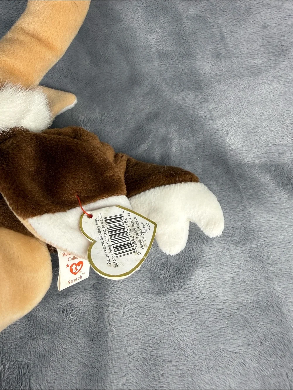Ty Beanie Baby STRETCH the Ostrich - Retired 1997
